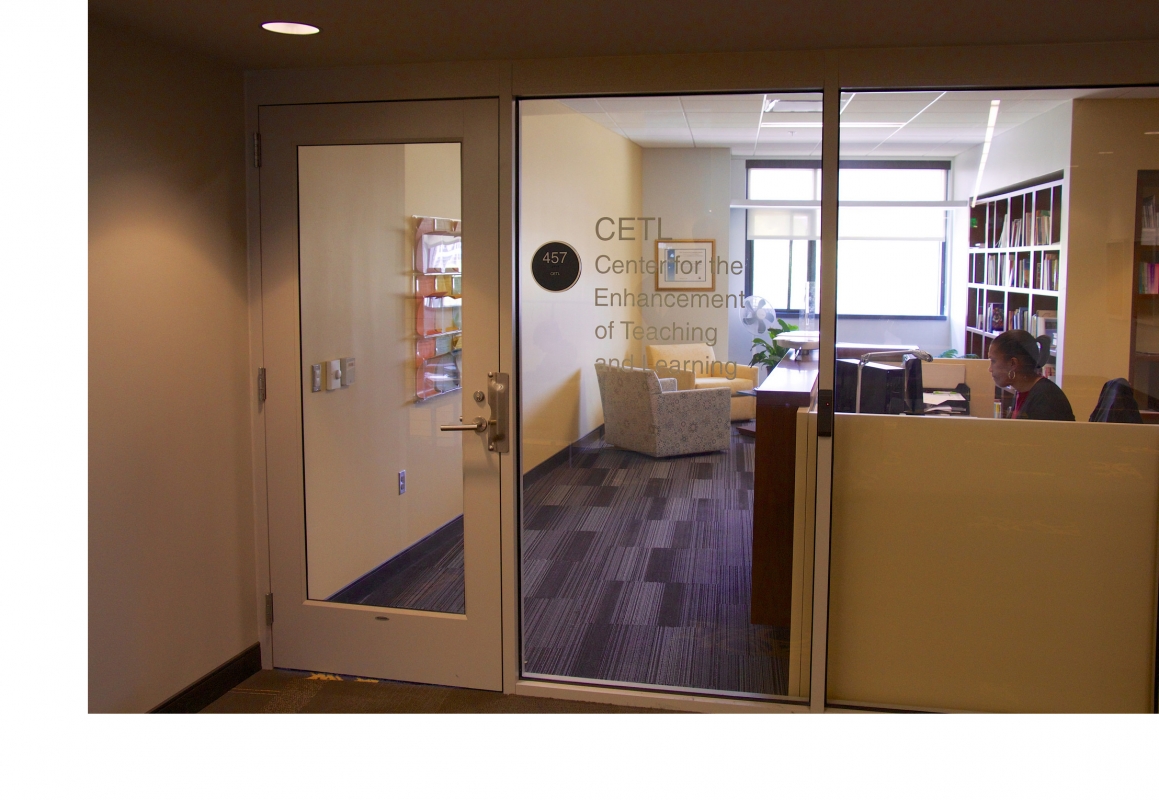 The Entrance to the Office of the Center for Teaching and Learning